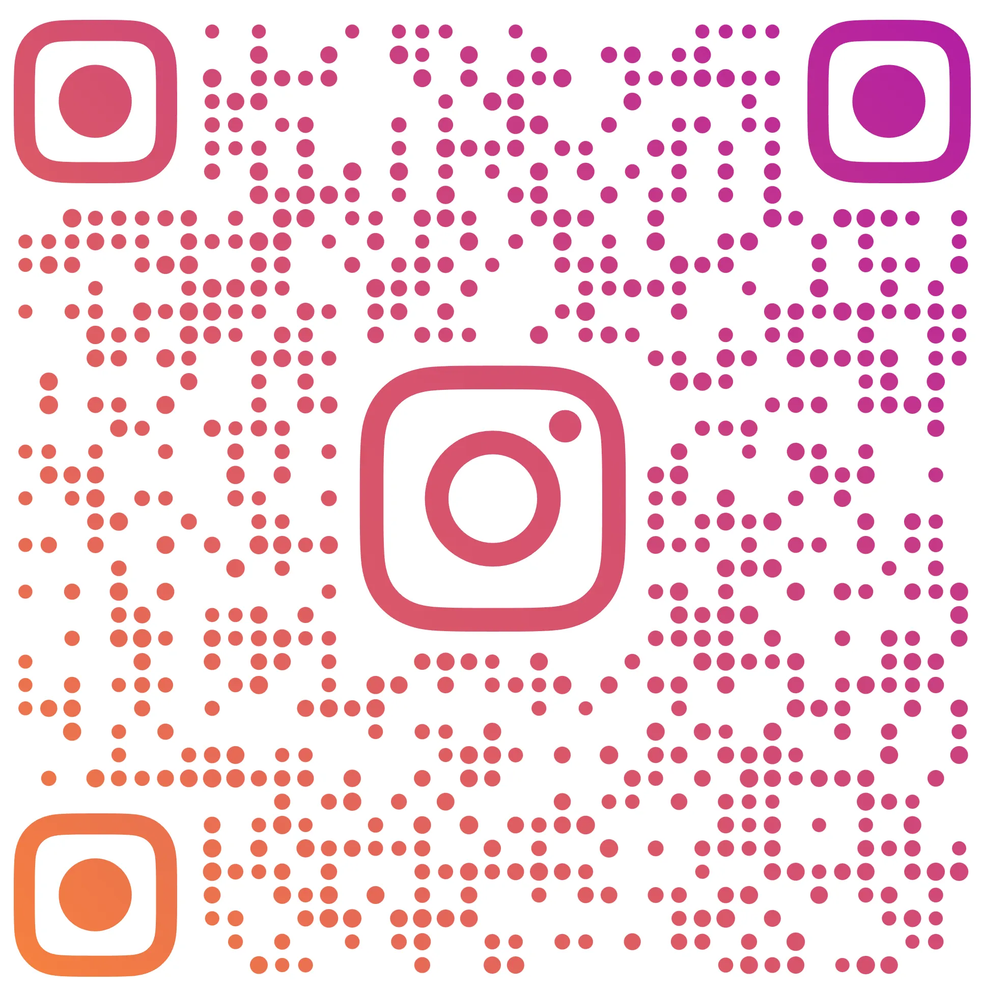 Código QR para seguir a Inkoo Sublimation en Instagram @inkoosub